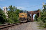 CSXT 464 Leads M427 at Biddeford 